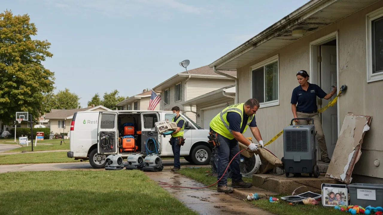 Water Damage Restoration in Wellersburg, PA near me